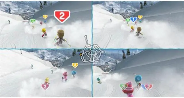 Alt view image 11 of 20 - We Ski Wii Game