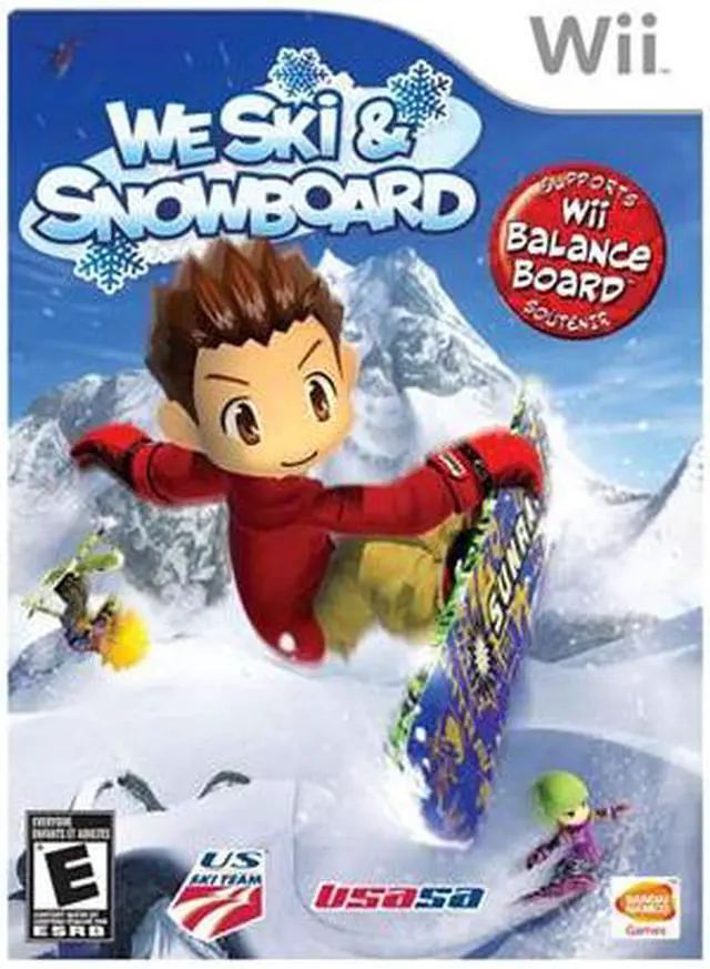 Main image of We Ski and Snowboard Wii Game