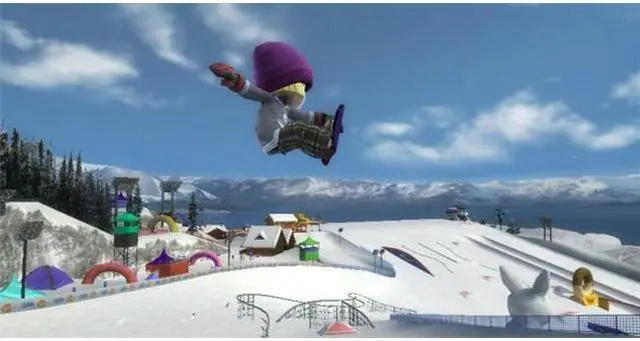 Alt view image 4 of 20 - We Ski and Snowboard Wii Game