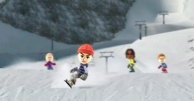 Alt view image 11 of 20 - We Ski and Snowboard Wii Game