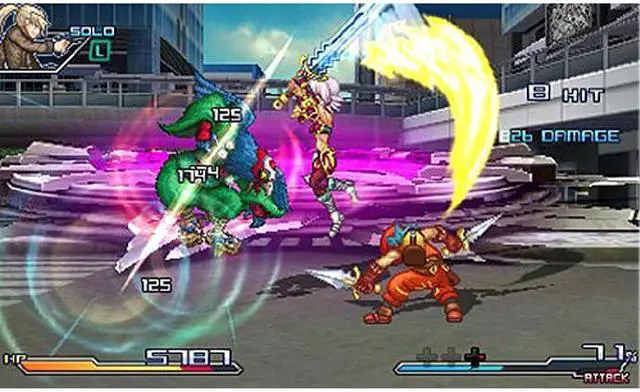 Alt view image 8 of 14 - Project X Zone Nintendo 3DS Game