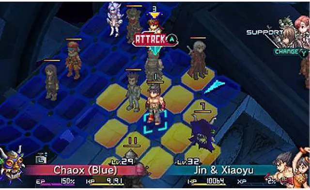 Alt view image 10 of 14 - Project X Zone Nintendo 3DS Game