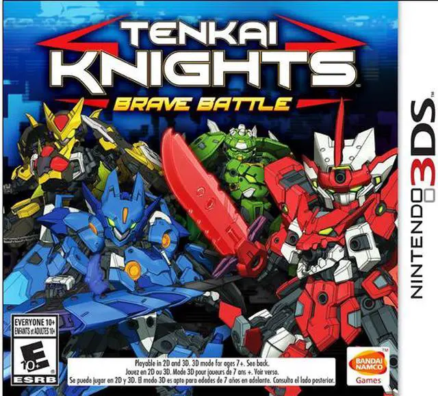 Main image of Tenkai Knights Brave Battle Nintendo 3DS