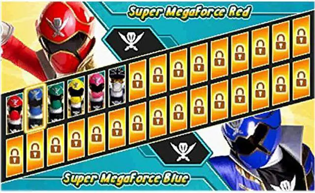 Alt view image 9 of 9 - Power Rangers: Super Megaforce Nintendo 3DS