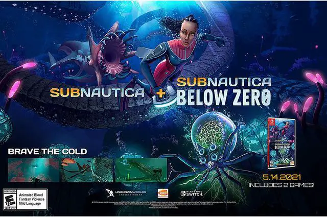 Alt view image 12 of 12 - Subnautica + Subnautica: Below Zero - Nintendo Switch