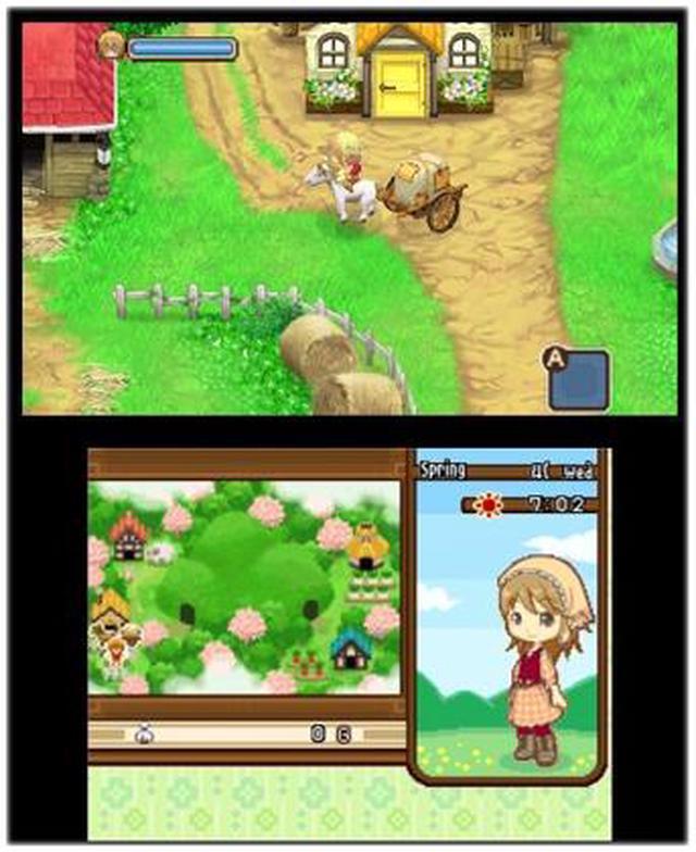 Alt view image 2 of 8 - Harvest Moon: Tale of Two Towns 3ds Nintendo 3DS Game