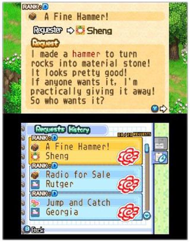 Alt view image 3 of 8 - Harvest Moon: Tale of Two Towns 3ds Nintendo 3DS Game