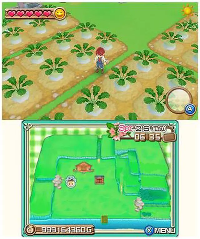 Alt view image 8 of 9 - Harvest Moon: New Beginning Nintendo 3DS Game