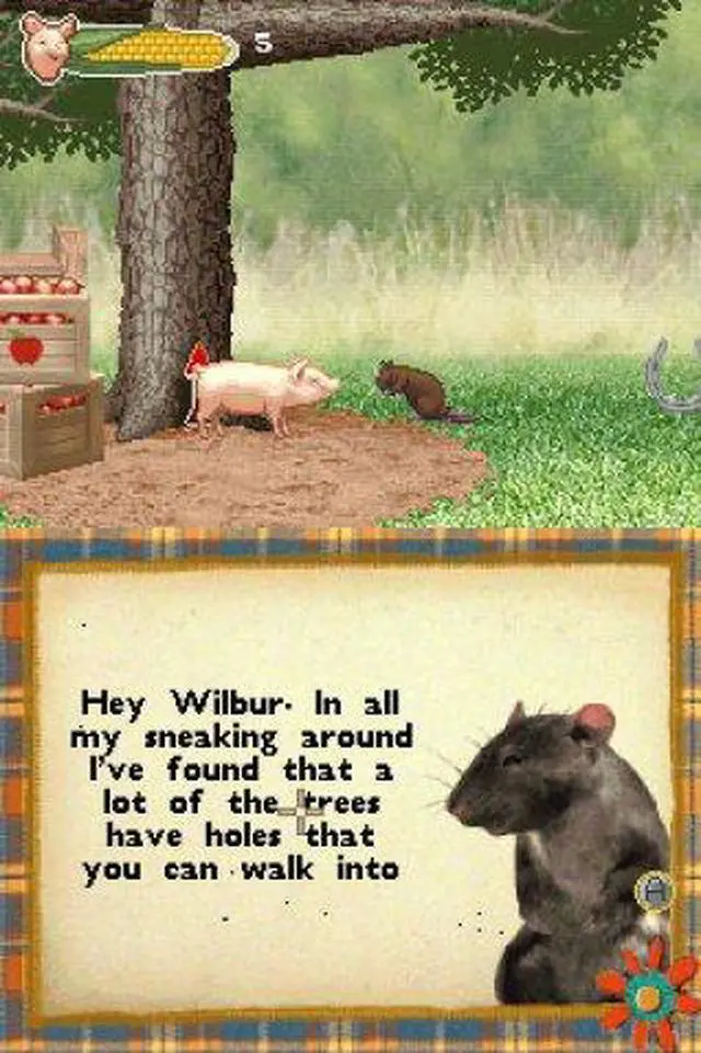 Alt view image 6 of 6 - Charlotte's Web game