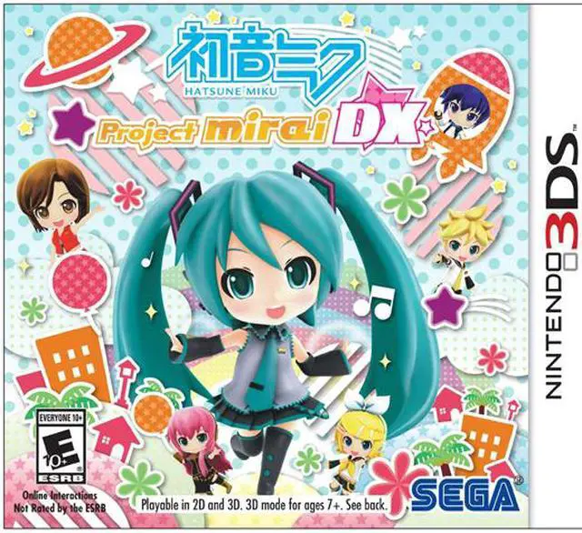 Main image of Hatsune Miku: Project Mirai DX Nintendo 3DS