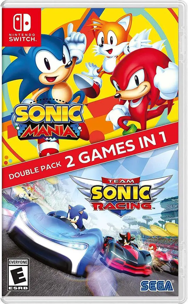 Main image of Sonic Mania + Team Sonic Racing Double Pack - Nintendo Switch