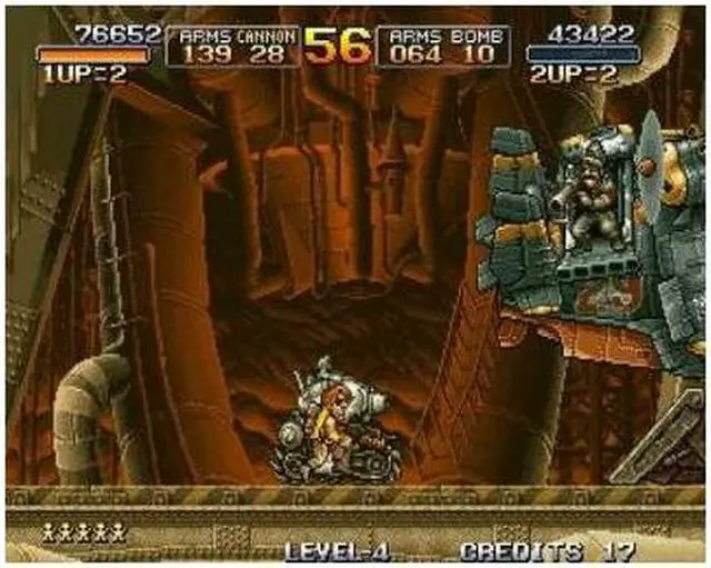 Alt view image 7 of 13 - Metal Slug Anthology Wii Game