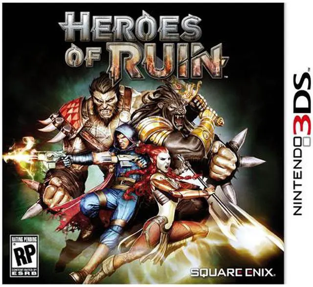 Main image of Heroes of Ruin Nintendo 3DS Game
