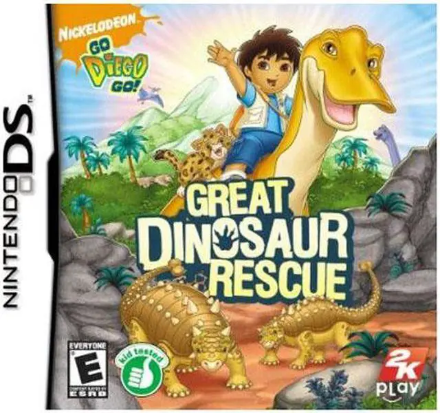 Main image of Go Diego Go: Great Dinosaur Rescue Nintendo DS Game