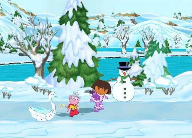 Alt view image 2 of 6 - Dora the Explorer: Dora Saves the Snow Princess Wii Game