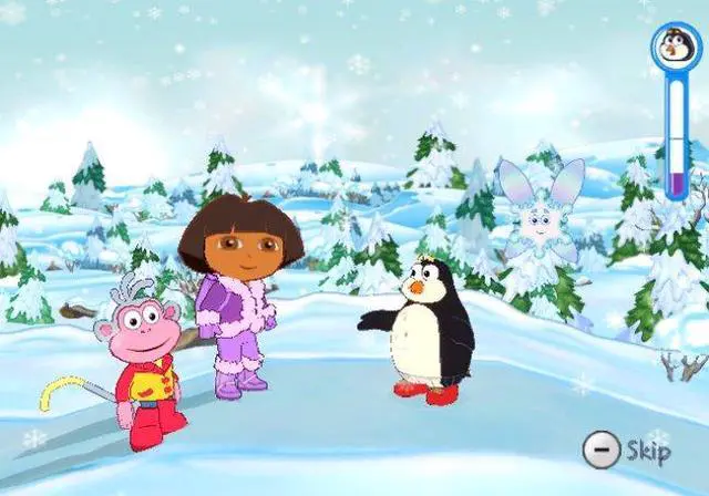 Alt view image 5 of 6 - Dora the Explorer: Dora Saves the Snow Princess Wii Game