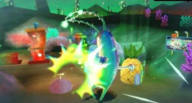 Alt view image 12 of 20 - SpongeBob SquarePants: Creature from the Krusty Krab Wii Game