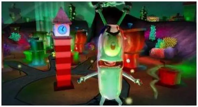 Alt view image 15 of 20 - SpongeBob SquarePants: Creature from the Krusty Krab Wii Game