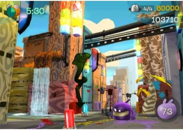 Alt view image 12 of 20 - de Blob Wii Game