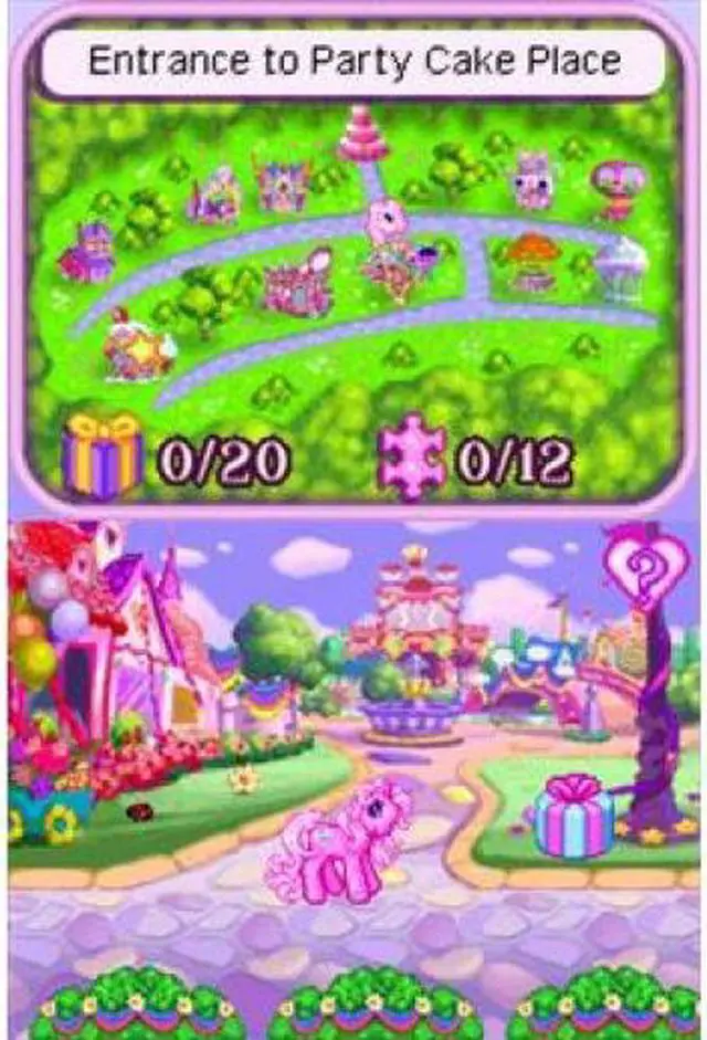 Alt view image 6 of 6 - My Little Pony Pinkie Pie's Party Nintendo DS Game