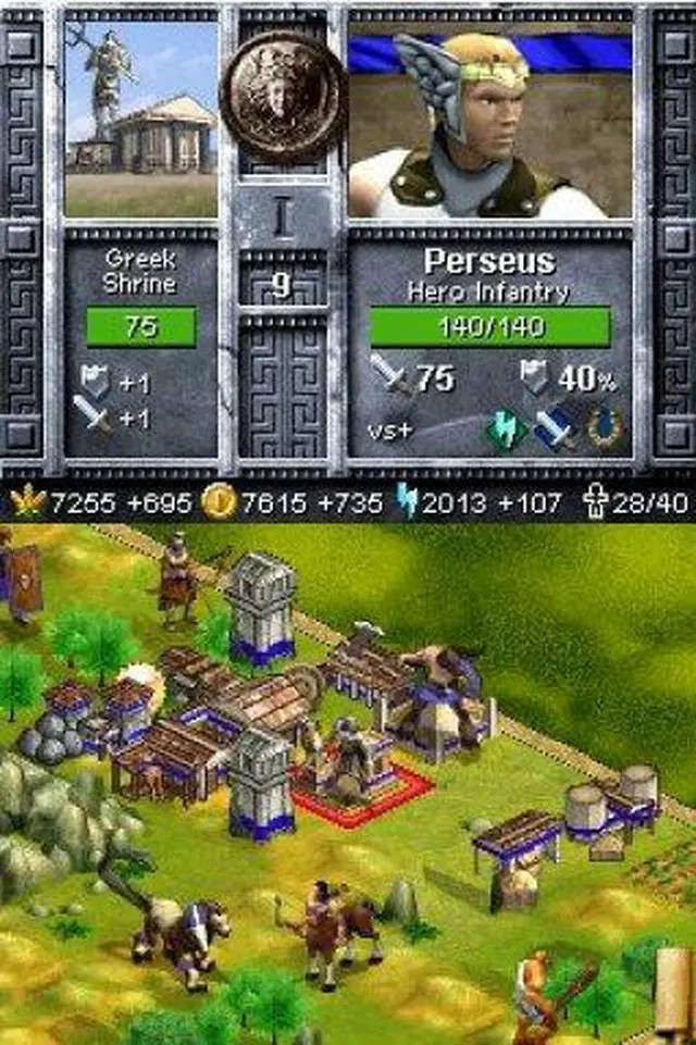 Alt view image 4 of 12 - Age of Empires: Mythologies Nintendo DS Game