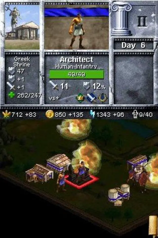 Alt view image 10 of 12 - Age of Empires: Mythologies Nintendo DS Game