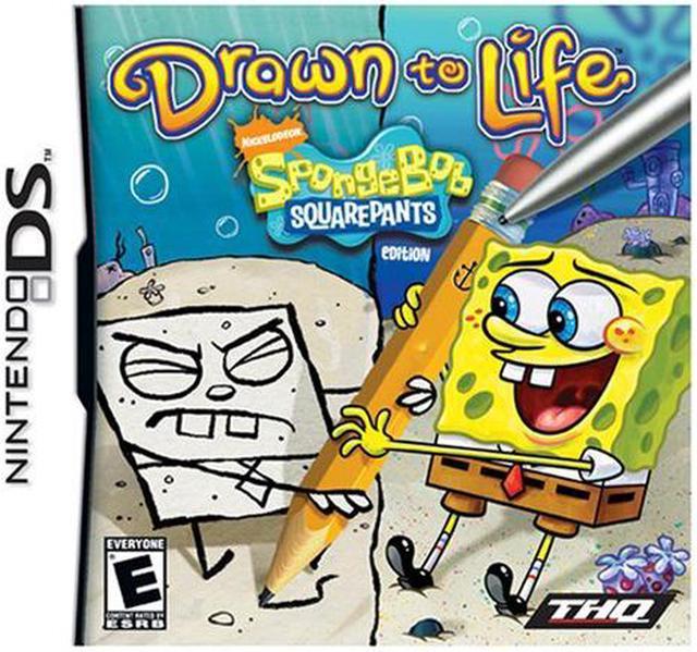 Drawn To Life Spongebob Squarepants Edition Nintendo DS Game 