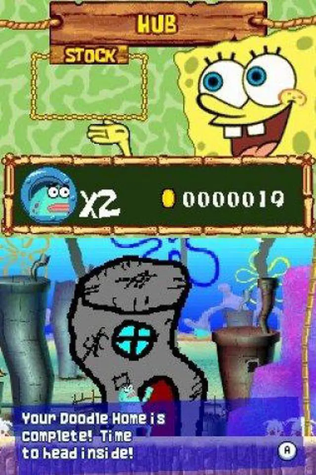 Alt view image 15 of 20 - Drawn To Life Spongebob Squarepants Edition Nintendo DS Game