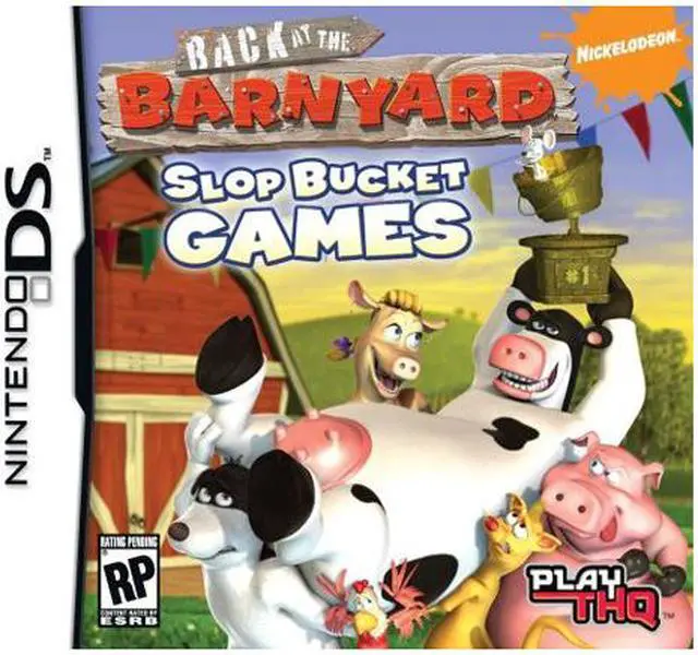 Main image of Back at the Barnyard: Slop Bucket Games Nintendo DS Game