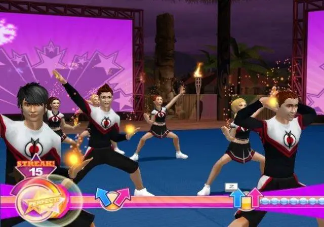 Alt view image 17 of 18 - All Star Cheer Squad 2 Wii Game