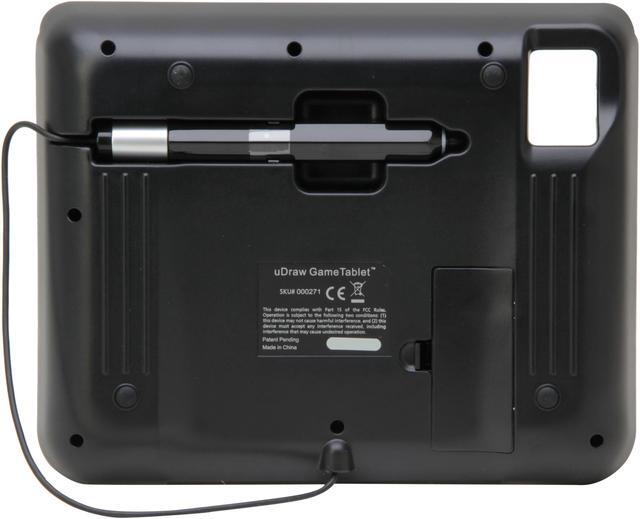 Alt view image 4 of 5 - uDraw Tablet (Black) with uDraw Studio Wii Game