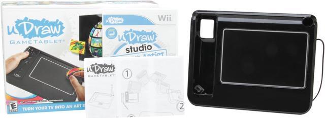Alt view image 5 of 5 - uDraw Tablet (Black) with uDraw Studio Wii Game