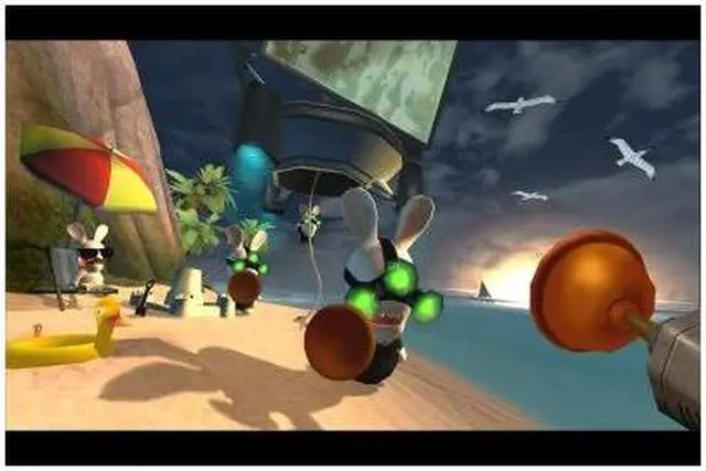 Alt view image 6 of 16 - Rayman Raving Rabbids Wii Game