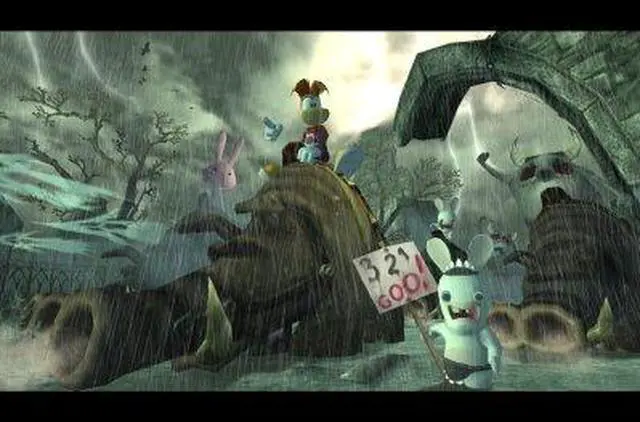 Alt view image 8 of 16 - Rayman Raving Rabbids Wii Game