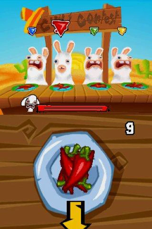 Nintendo Ds Ravin Rabbids Gameplay Rayman Raving Rabbids 2 Nintendo DS Game - Newegg.com