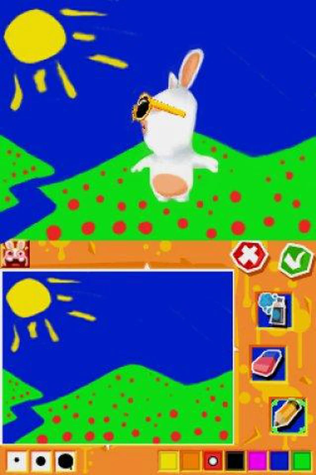 Nintendo Ds Ravin Rabbids Gameplay Rayman Raving Rabbids 2 Nintendo DS Game - Newegg.com