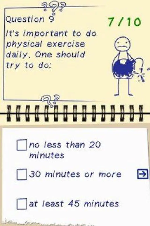Alt view image 11 of 20 - My Weight Loss Coach Nintendo DS Game