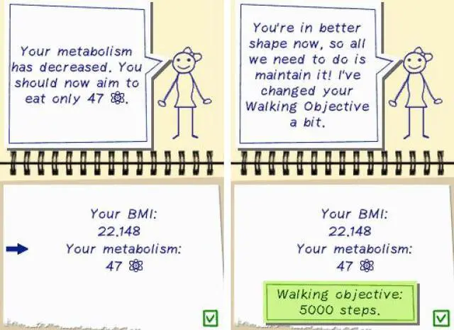 Alt view image 13 of 20 - My Weight Loss Coach Nintendo DS Game