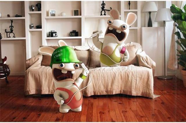 Alt view image 6 of 20 - Rayman Raving Rabbids 3: TV Party Wii Game