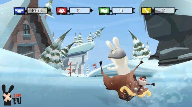 Alt view image 10 of 20 - Rayman Raving Rabbids 3: TV Party Wii Game