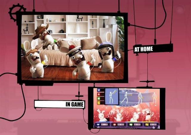 Alt view image 18 of 20 - Rayman Raving Rabbids 3: TV Party Wii Game