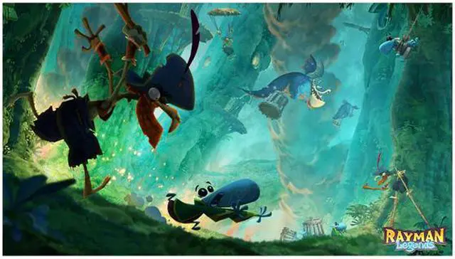 Alt view image 2 of 6 - Rayman Legends Nintendo Wii U