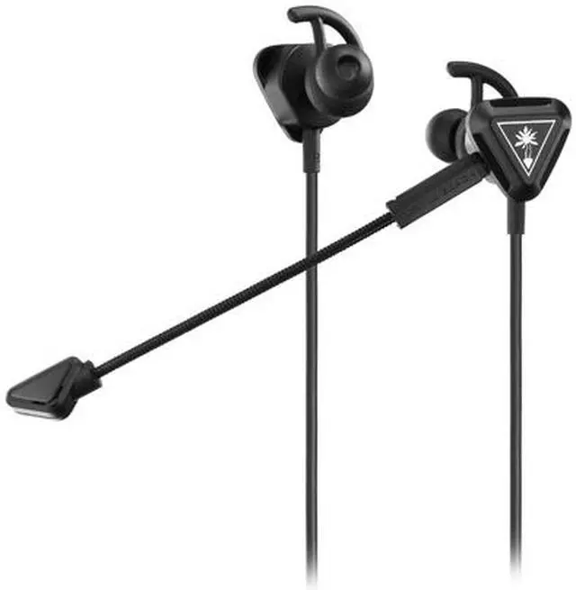 Alt view image 2 of 14 - Turtle Beach Battle Buds In-Ear Gaming Headset for Mobile, Xbox Series X|S, Xbox One, PS5, PS4 & PC - Black/Silver