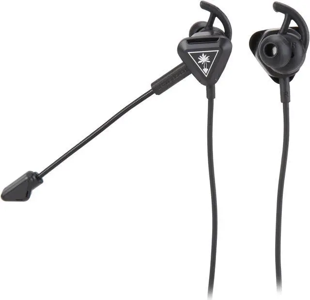 Alt view image 9 of 14 - Turtle Beach Battle Buds In-Ear Gaming Headset for Mobile, Xbox Series X|S, Xbox One, PS5, PS4 & PC - Black/Silver