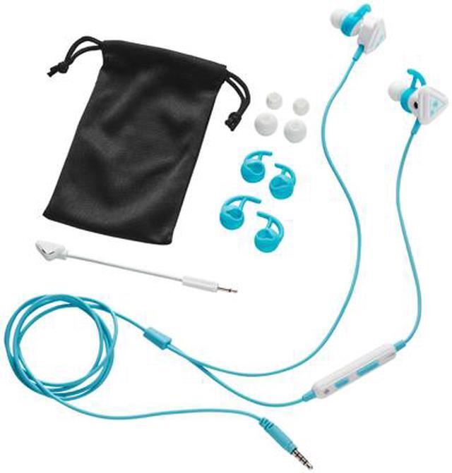 Alt view image 6 of 16 - Turtle Beach Battle Buds In-Ear Gaming Headset for Mobile, Xbox Series X|S, Xbox One, PS5, PS4 & PC- White/Teal