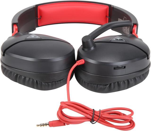 Alt view image 8 of 8 - Turtle Beach Recon 70 Gaming Headset - Black/Red