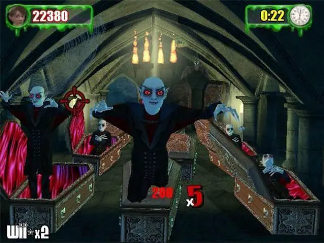 Alt view image 5 of 6 - Goosebumps HorrorLand Wii Game