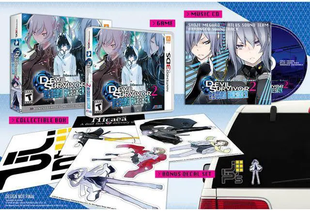 Main image of Shin Megami Tensei: Devil Survivor 2 Record Breaker Nintendo 3DS