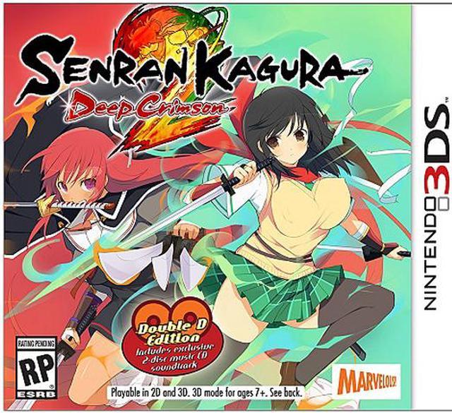 Senran Kagura 2: Deep Crimson Double D Edition Nintedno 3DS 