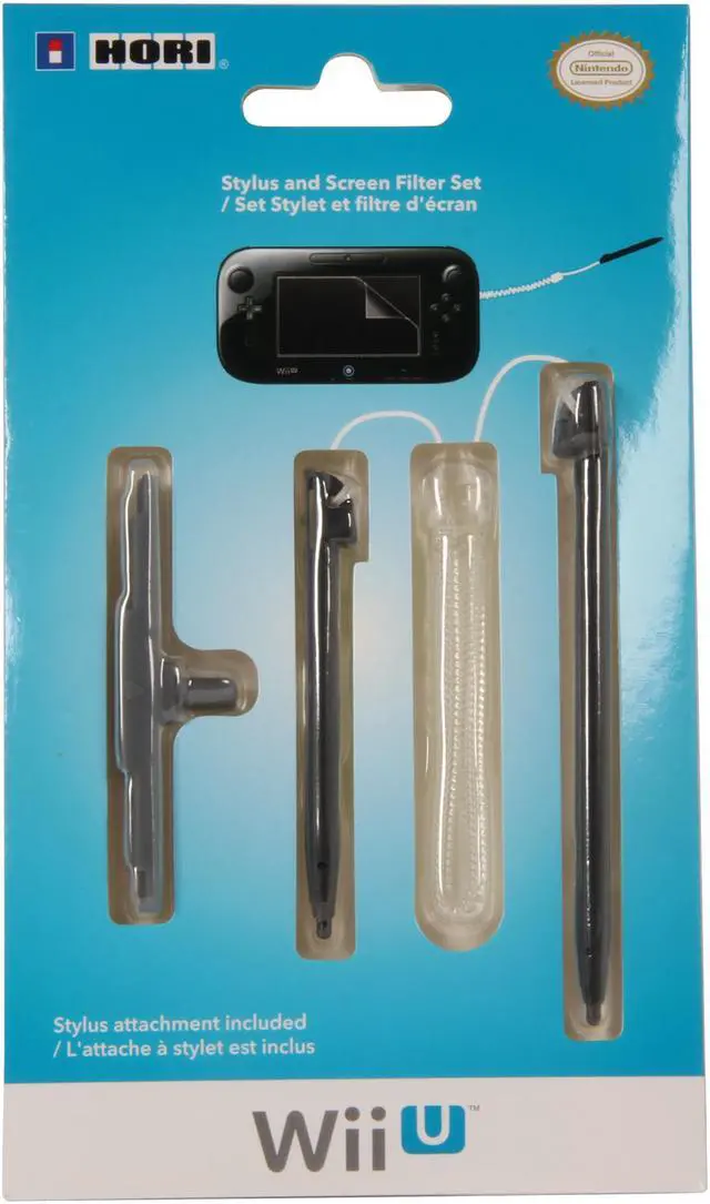 Alt view image 4 of 4 - HORI Wii U Stylus and Filter Set